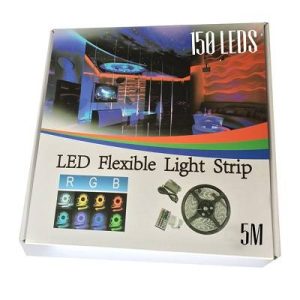 LED Lysbånd / LED Strip farvebånd RGB 3 m