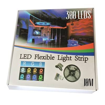 LED Strips / Lysbånd RGB komplet sæt på 10 meter m. WIFI styring. - Easylight.dk